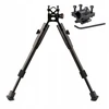 Dvikojis pro germany bipod aliumininis ris 22 mm