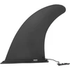 Eabdice banglentės sup pelekas juodas stand up sup, irklentės pelekai sup lentai, irklentei, longboardui (18 x 3.2 x 21.5 cm)