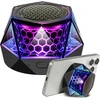 Kompiuterio kolonėlės Eageroo magnetinis mini bluetooth garsiakalbis, nešiojamas kompaktiškas - belaidis mini garsiakalbis su lipniu magnetu automobiliui/dviračiui/šaldytuvui