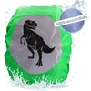 Eanago T-rex Premium apsauga nuo lietaus mokyklinėms kuprinėms ir kuprinėms su dideliu saugos atšvaitu