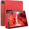 Eazy Case dėklas, skirtas Ipad Pro 11 colių [modelis 2018/2020/2021/2022] - 11 colių dėklas, skirtas Ipad 11 Pro - Tabletės viršelis - Smart dėklas stovui - Sulankstomas dėklas Auto Sleep Wake Up Raudona