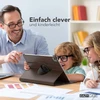 Eazy Case - planšetinio kompiuterio dėklas, skirtas ipad air 6 (2024), apsauginis dėklas 10,9 colio išmanusis viršelis, planšetinio kompiuterio dėklas su pasukimu, skirtas stovėjimui, sulankstomas, 360° pasukamas su stovo funkcija, ruda dirbtinė oda