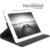 Eazy Case - Tabletės dėklas, skirtas Ipad 2 / Ipad 3 / Ipad 4, apsauginis dėklas 9.7 colių išmanusis viršelis, planšetinio kompiuterio dėklas, besisukantis dėklas 360° pasukamas su stovo funkcija, dirbtinė oda, juodas