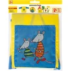 Rankšluostis Eberhard Faber 579902 - Piešimo chalatas, motyvas: Mini Kids Club, mėlynas/geltonas