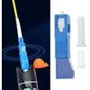 Ecsing 2 x šviesolaidinis adapteris Singlemode 9/125 Sm Sc Male to Lc Female hibridinis šviesolaidinis keitiklis, skirtas Ethernet tinklui ir optinio ryšio įrenginiams