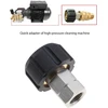 Ecsing slėgio plovimo adapteris, metrinis m22 į 1/4" npt vidinį sriegį slėgio plovimo žarnos adapteris