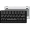 Edge žemo profilio mechaninė klaviatūra, 75% įkraunama ir laidinė jungtis, skirta Window, Mac/pom jungikliai 2.0, anglies pluošto viršutinis dėklas, Mg lydinys (metalinė sidabrinė) Us išdėstymas