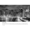 Edition Seidel Premium kalendorius Urban Photography 2025 formatas Din A3 sieninis kalendorius Metropoliai Londonas Niujorkas Bostonas Venecija Paryžius Berlynas Florencija Skyline juoda balta