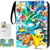 Egmelos albumas pokemon kortelėms, 50 puslapių 400 kortelių talpa, kortelių albumas, knyga kortelėms, prekybos kortelių albumas, albumas prekybos kortelėms, dovana vaikams