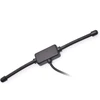 Televizorius Eightwood Dab+ antena Dab antenos pleistras, montuojamas ant stiklo, su 3 m Dab automobilio radijo antena