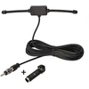 Televizorius Eightwood Dab+ antena Dab antenos pleistras, montuojamas ant stiklo, su 3 m Dab automobilio radijo antena