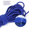 Elastinga virvelė apyrankėms, spalvinga elastinga virvelė, 10 spalvų guminė virvelė apyrankėms, "pasidaryk pats" amatai (0,8 mm, 100 m)