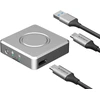 Elecgear išorinis mini Ssd dėklas 2230 Nvme M.2 Pcie Ssd diskams, tik skaitymo Usb 3.2 aliuminio standžiojo disko dėklas su 10 Gbps Usb Type-a ir Type-c kabeliu