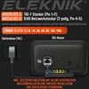 Eleknik Dsl kabelis, 2 m, juodas, didelės spartos Vdsl 250 Mbps, Tae-f į Rj45, tvirtas interneto kabelis, su galvanizuotu ženklu, skirtas maršrutizatoriui į telefono lizdą, Speedport & Fritzbox