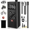 Elektrinis siurblys 5000mah 150 psi kompresorius lcd automobiliui, dviračiui ir čiužiniui
