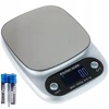 Elektroninės virtuvinės svarstyklės, tikslios, 5kg/0,1 g, Lcd, baterijos, tikslios