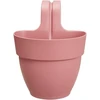 Elho Vibia Campana Easy Hanger S 21 vazonas balkonui ir laukui, skersmuo 20,5 x aukštis 26,5 cm, rožinis / pudros rožinis