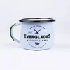 Emaliuotas puodelis "everglades" 350ml, kempingo stiliaus