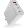 Emos - usb-a/3xc įkroviklis pd 120w - keturgubas usb maitinimo šaltinis su gan technologija - euro adapteris usb-c+a - 120w usb įkrovimo kištukas powerdelivery mobiliajam telefonui, planšetiniam kompiuteriui, nešiojamam kompiuteriui - 5-21 v, maks. 5 a