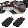 Emsea 4 dalių akumuliatoriaus adapteris rc jungtis, suderinama su t-r-x female į t male, tinkama rc lipo akumuliatoriui esc įkrovikliui dronui automobiliui valčiai