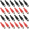Emsea 40 vnt. Rca kištukinis litavimo garso vaizdo jungties pakeitimas Rca kištukiniai lizdiniai adapteriai priedai