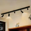 Eofiti led lubų prožektorius su 5 lemputėmis, modernus lubų šviestuvas juodas, pasukamas, su 5 x 3w g9 360lm prožektoriais, lubų šviestuvas 3000k šilta balta, lubų prožektorius virtuvės lempa sijoms, spintai, virtuvei