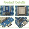 Eplzon 3 vnt. Esp8266 Mini kūrimo plokštė Esp8266-12f pagrindu, belaidis Nodemcu Lua Wifi modulis su Type-c jungtimi, suderinamas su Arduino