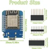 Eplzon 3 vnt. Esp8266 Mini kūrimo plokštė Esp8266-12f pagrindu, belaidis Nodemcu Lua Wifi modulis su Type-c jungtimi, suderinamas su Arduino