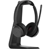 Epos Impact 1061t Anc profesionalios bluetooth ausinės – dvipusės, adaptyvus Anc, Ai balso atpažinimas, Brainadapt technologija, aukščiausios kokybės garsas didelio tankio biuro aplinkoms