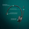 Epos Impact 430 Mono On-ear laidinės Usb-c ir Usb-a ausinės su triukšmą slopinančiu mikrofonu, Plug ir Play, aukštos kokybės garsas, lengvas dizainas, skirtos nuotoliniam darbui, skambučiams biure ir „zoom“ susitikimams
