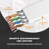 Ercielook Cat8 tinklo kabelis, 10 vnt., 0.15 m, 40 Gbps