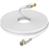 Ercielook Cat8 tinklo kabelis 40m, 40gbps, plokščias, lauko/vidaus