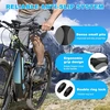 Ergonomiškos dviračio rankenos 22,2 mm vairui, mtb rankenos neslystančios su dvigubo užrakto dizainu, tinka trekingo dviračiui / kalnų dviračiui / plento dviračiui