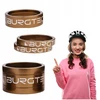 Ergotec Burgtec Stem Spacers 1 1/8 Ahead Brown vairo kolonėlės tarpikliai