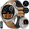 Esfoe gps karinis išmanusis laikrodis vyrams 48 mm / 5atm ir ip69k atsparus vandeniui / 45+ dienų baterija, 1.43 colio amoled išmanusis laikrodis vyrams su telefono funkcija, kompasas, barometras, širdies ritmas, 170+ sporto režimų, fitnesas