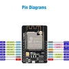 Esp32 cam kūrimo plokštės rinkinys, 2 vnt. esp32-cam wifi bluetooth modulis esp32-cam-mb micro usb į serial port su ov2640 4m atminties kameros moduliu, dviejų režimų, suderinamas su arduino