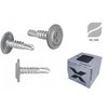 Etanco Gm-b 4,2x65 mm savisriegiai sraigtai, pilki Ral9006, 250 vnt.