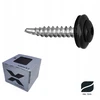 Etanco Panhead varžtas skardai Torx + Epdm 4,8x28 Ral7016 Antracito spalvos 250vnt.