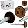 Etanco Sraigtai stogo dangai Ph Torx 4,8x35 Ral8003 Ruda 250 vnt.