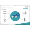 Ethernet kabelis Cat 6a, 2m, Lszh, 10 Gbps