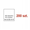 Etiketės 80% medvilnė 20% elastanas - 200 vnt