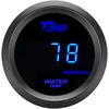 Etopars universalus automobilio vandens temperatūros indikatorius 2 colių 52 mm automobilio vandens temperatūros matuoklis skaitmeninis celsijaus vandens temperatūros ekranas mėlynos šviesos indikatorius prietaisas dūmų atspalvio lęšis