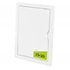Euroformat Airroxy Plastikinės revizinės durelės 15x20 cm 150x200 mm baltos