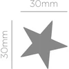 Eva putplasčio skylamušis žvaigždė 38 mm