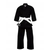 Evolution juodas karate kimono karatega 8 oz + diržas 160 cm