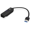 Ewent adapterio keitiklio kabelis usb 3.0/gen.1 (3.1) į sata i/ii/iii 2.5 colio ssd/hdd - juodas