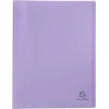 Exacompta 88475e plastikinių įmautų rinkinys Chromaline Pastel 80 skaidrių kišenių, 160 peržiūros puslapių, pagamintas iš vidutinio kietumo permatomo polipropileno Din A4, pastelinės spalvos