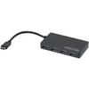 Exc 021308 - usb-c 3.0 šakotuvas į 4 x usb-a 3.0 prievadus