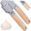 Excellent Houseware nerūdijančio plieno rankinis česnakų spaustuvas