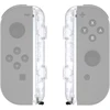 Extremerate korpusas, skirtas ns switch/switch oled joycon riešo dirželiui, pasidaryk pats keičiamos joycon kilpos korpuso ir mygtukų rinkinys, skirtas nintendo switch dirželiui, skaidrus